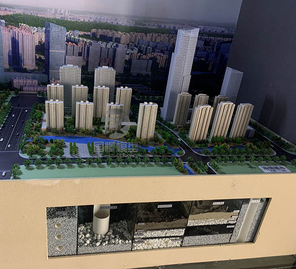 隆安县建筑模型